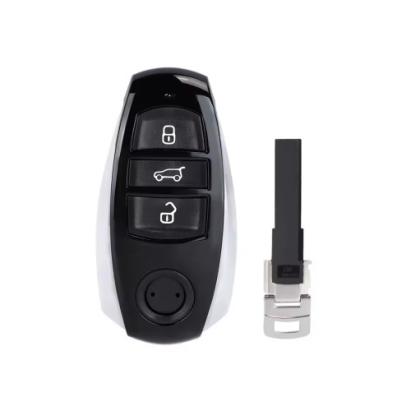 Carcasa cheie telecomanda compatibila Volkswagen cu lamela metalica, 3 butoane (Cod 1320)