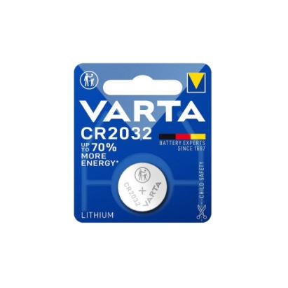 Baterie Varta CR2032 3V litiu pentru ceas, telecomandă și dispozitive mici
