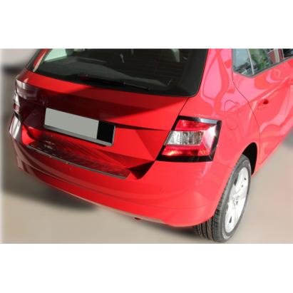Ornament crom portbagaj pentru Skoda Fabia III (2014+) din inox 304, OEM