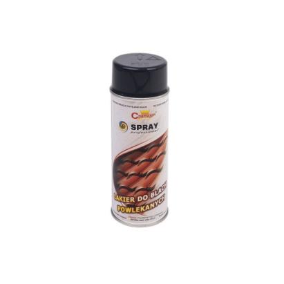 Spray vopsea pentru tabla si acoperis RAL 8019 maro-gri Champion, 400 ml