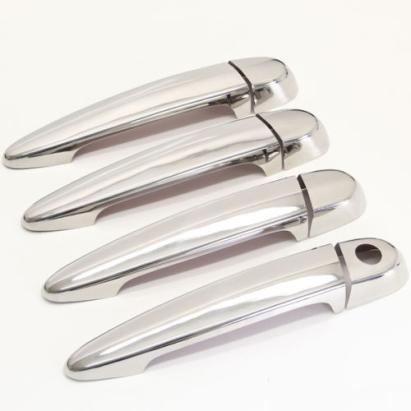 Set ornamente crom pentru mânere uși BMW E90/E91, X1 E84, X5 E70, X6 E71/E72