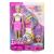 BARBIE SET PAPUSA BARBIE CU PAR STRALUCITOR CURCUBEU SI ACCESORII SuperHeroes ToysZone