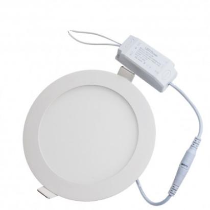 Panel LED rotund 24W, 1880 lm, lumină rece 6000–6500K, Ø296 mm