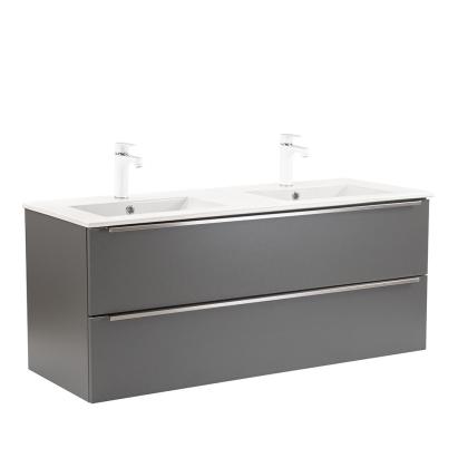 Leziter Masca chiuveta baie Vario Trim 120 cu lavoar, antracit-antracit