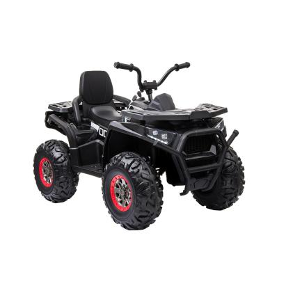 ATV electric pentru copii Leziter Quad XL 12V, negru, cu telecomandă 2.4G
