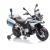 Motocicletă electrică de poliție BMW F850GS 12V pentru copii, albastră, cu USB/MP3