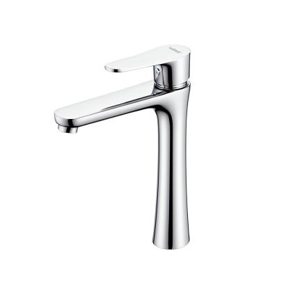 Robinet pentru chiuvetă Leziter Evos, cromat, monocomandă, cartuș ceramic