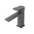 Robinet lavoar Leziter Sofia, finisaj GunGrey, monocomandă, 16 cm