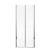 Ușă de duș Leziter Saloon cu două aripi, sticlă securizată 5 mm, 80x195 cm