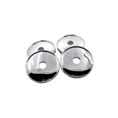 Set 4 capace universale pentru jante auto, crom lucios, 50–68 mm