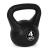 Kettlebell Homelux 4 kg negru, maner ergonomic si baza plata pentru stabilitate