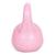 Kettlebell Homelux 8 kg roz cu mâner ergonomic și bază stabilă pentru fitness