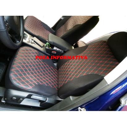 Huse scaun camion Mercedes Actros 2017+ 1+1, material romb premium