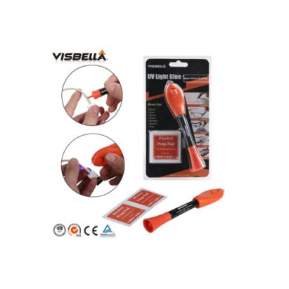 Adeziv lichid UV VISBELLA cu intarire la lumina, pentru reparatii precise