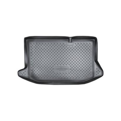 Covor portbagaj tip tavita pentru Ford Fiesta MK7 Hatchback 2008-2017, negru