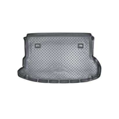 Covor portbagaj tip tavita pentru Hyundai Tucson JM (2004-2010), negru, cu bordura 4,5 cm