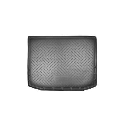 Covor portbagaj tip tavita pentru Mitsubishi ASX 2010, negru, bordura 4.5 cm