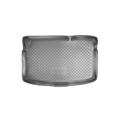 Covor portbagaj tip tavita pentru Mazda 2 Hatchback (2007–) cu bordura 4,5 cm