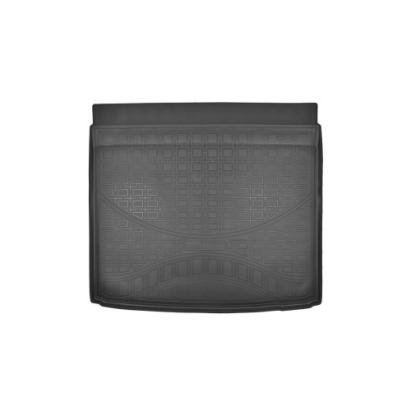 Tăviță covor portbagaj Renault Captur 2x4 (2016+) neagră, cu bordură 4,5 cm