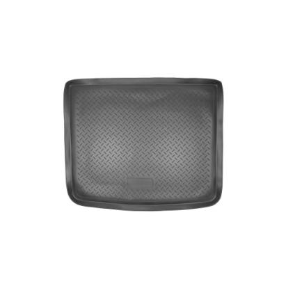 Tavita portbagaj dedicata VW Touareg I (2002–2010), neagra, cu bordura 4,5 cm