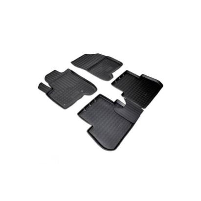 Covorașe auto din cauciuc tip tăviță pentru Citroen C3 II (2009–2016), set 4 bucăți