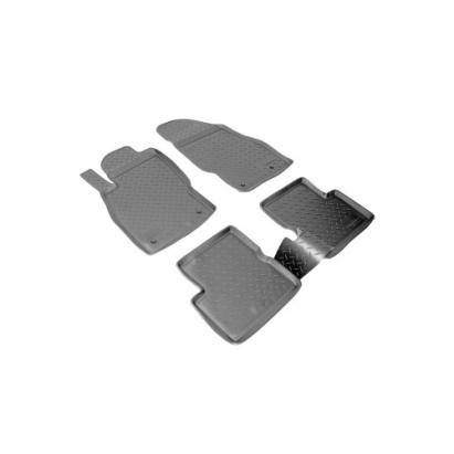 Covoare auto cauciuc tip tavita pentru Opel Corsa D/E 2006–2019, set 4 buc