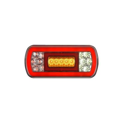 Lampă stop remorcă SMD 12V cu semnalizare, poziții, frână și marșarier (Cod 201706)