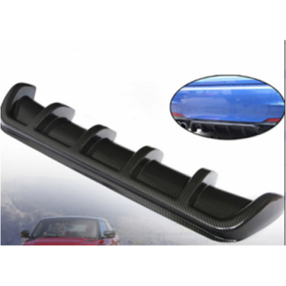 Ornament difuzor bară universal look carbon 66x15 cm, plastic flexibil (316502C#)