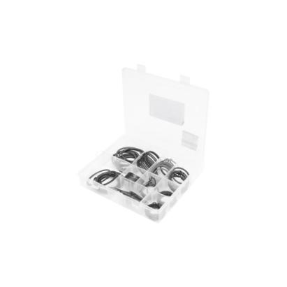 Trusa inele siguranta (zeghere) 100 bucati  Cod: BK81014