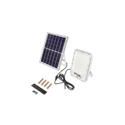 Proiector LED solar 100W cu panou 12W, telecomandă, IP66 – Breckner
