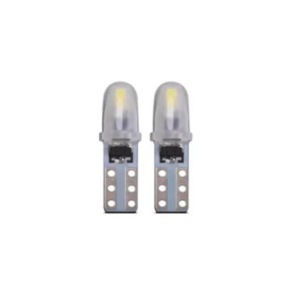 Set 2 becuri LED T5 12V CANBUS nonpolar 2SMD 3014, alb/rosu/albastru