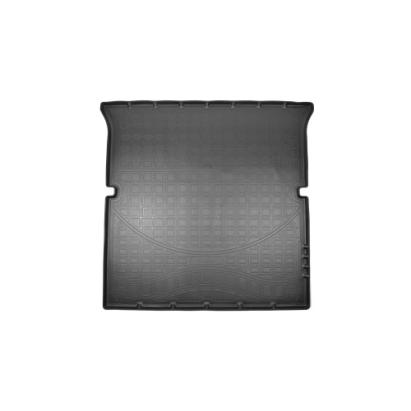 Covor portbagaj tip tavita pentru BMW X7 G07 (2018+), rand 3 pliat, negru