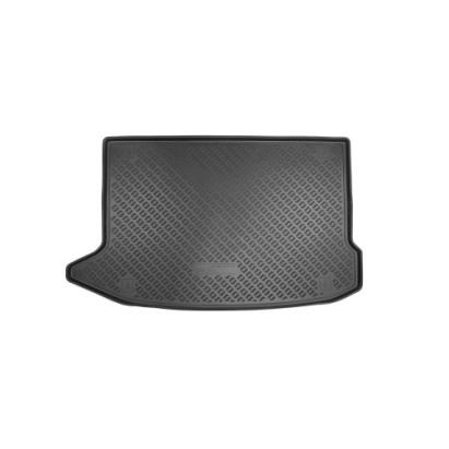 Covor portbagaj tip tavita pentru Hyundai Kona (2017+), negru, bordura 4,5 cm