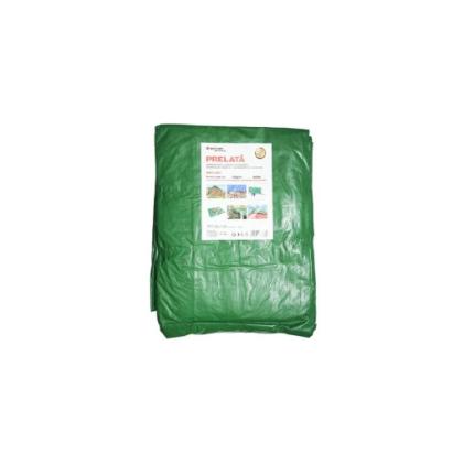 Prelată impermeabilă albastră 4x5 m, 80 g/mp, cu ocheți metalici Breckner