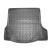 Covor portbagaj tip tavita pentru Renault Clio/Symbol Sedan 2013+ negru, bordura 4 cm