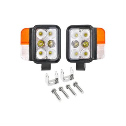 Set faruri universale LED pentru tractor stanga/dreapta 10-80V, 6000K, Breckner BK69132