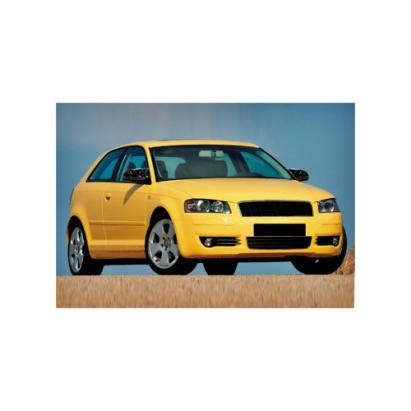 Set capace oglinda tip Batman, negru lucios, pentru Audi A3 8P (2003–2007)