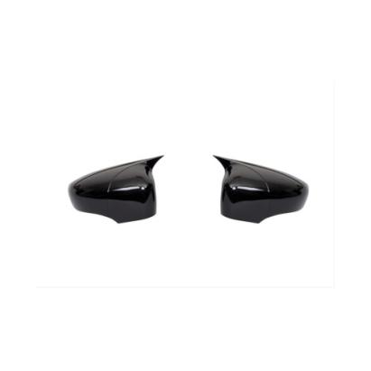 Capace oglindă tip Batman, negru lucios, pentru Renault Captur 2013-2019 (set 2 buc.)