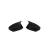 Capace oglinzi tip Batman negru lucios, compatibile Renault Fluence 2009-2016 (set 2)