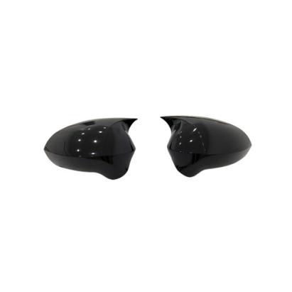 Capace oglinzi tip Batman negru lucios pentru Seat Ibiza IV (2008–2017) set 2 buc