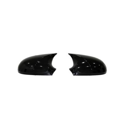 Set capace oglindă tip Batman, negru lucios, pentru Skoda Octavia II 2009–2013