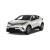 Capace oglinzi tip Batman negru lucios pentru Toyota C-HR 2016+ (set 2 buc.)