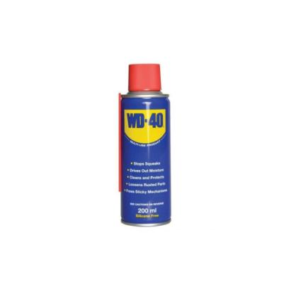 Spray WD-40 multifuncțional 200 ml pentru lubrifiere, deblocare și protecție