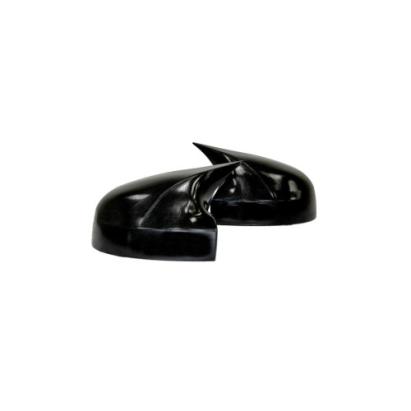 Capace oglinda tip Batman pentru Dacia Sandero 2009-2020, Negru Lucios (Set 2)