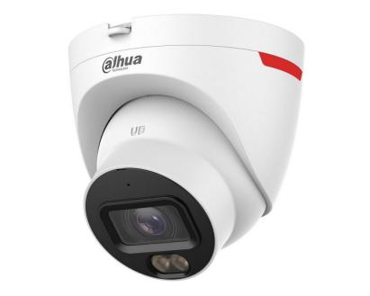 Camera IP dome Dahua, WizColor, 4MP 2K, WizSense, LED alb 30m, Microfon, slot microSD, PoE, IP67 - IPC-HDW2449T-S-PRO SafetyGuard Surveillance