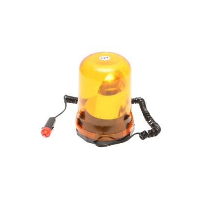 Girofar galben 12V cu prindere pe magnet, alimentare la brichetă DIS604004G12