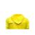 Pelerina cu gluga impermeabila din PVC, 2 buzunare, inchidere cu capse, galben, L  Cod: BK77421