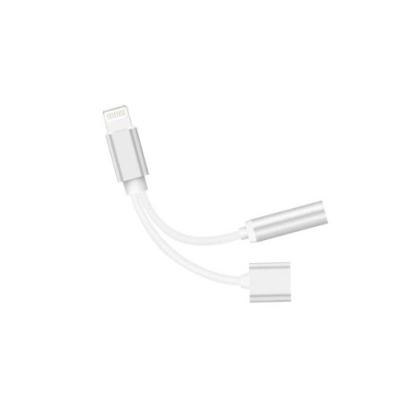 Adaptor iPhone 2 în 1 Lightning pentru încărcare și audio, MIV