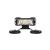 Rampa girofar proiector LED COB stroboscopic lumina portocalie 12 24V baza magnetica Cod: AS-COB-7-4S