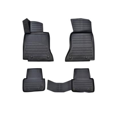 Set covorase cauciuc tip tavita pentru Mercedes Clasa C W206 2021+, negru